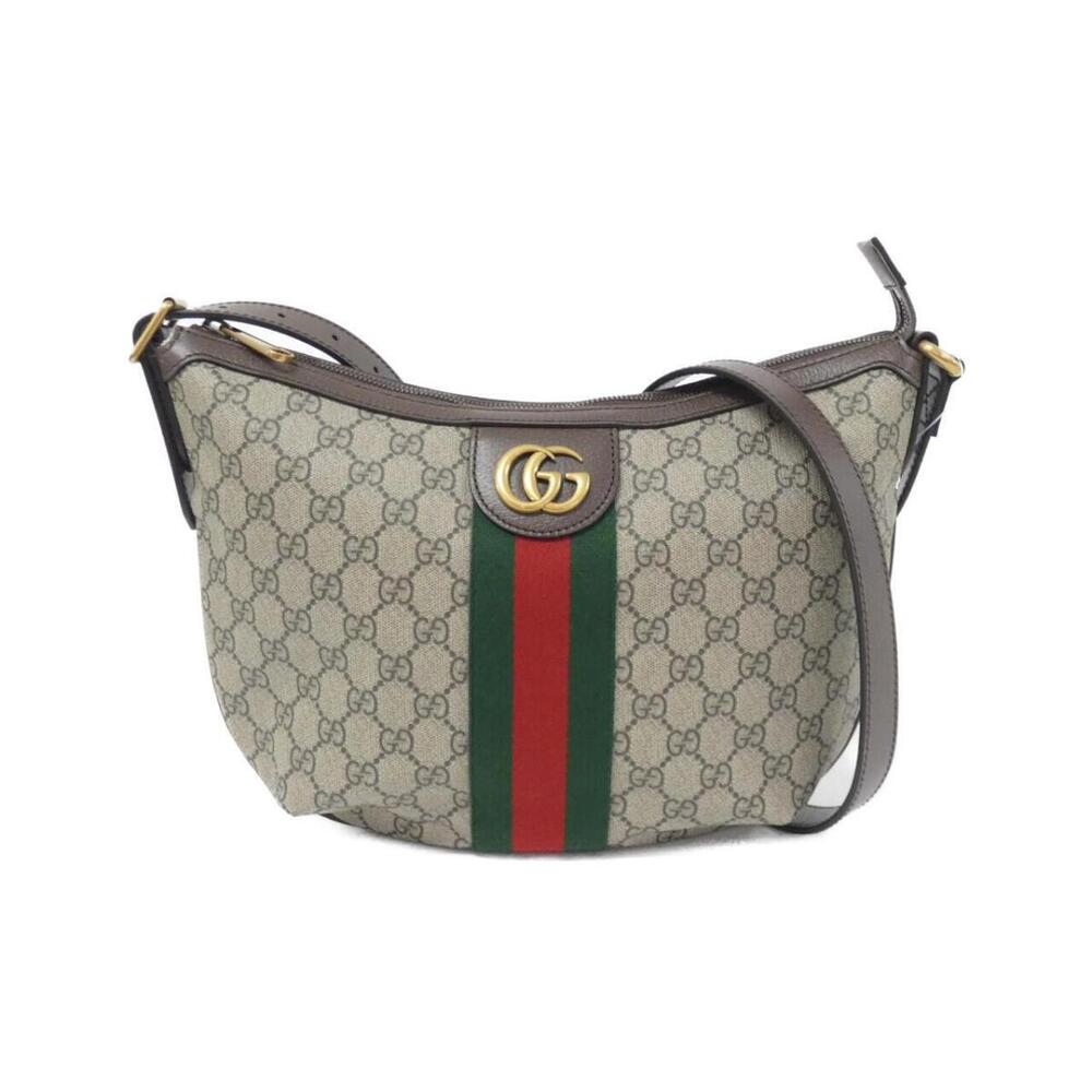 Gucci Ophidia Hobo Bag GG Supreme canvas Web Brown